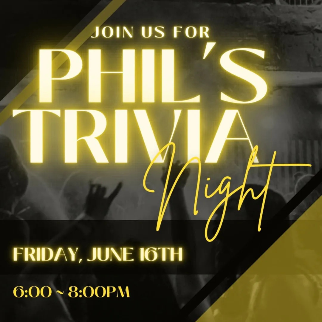 Phil’s Trivia Night event