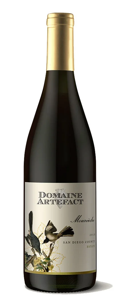 wine bottle image for 2020 Mourvedre