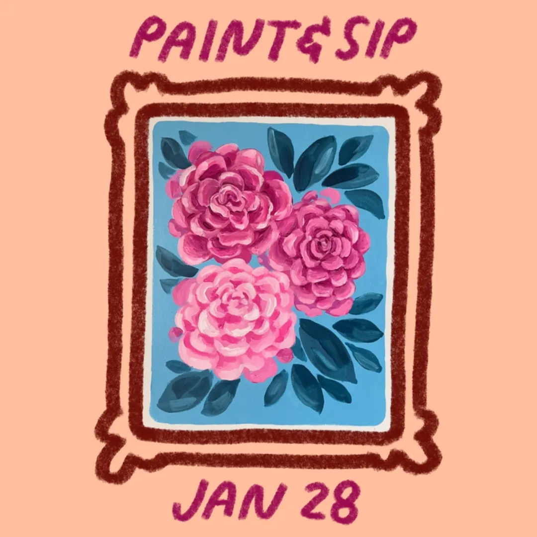 Paint and Sip: Roses event picture